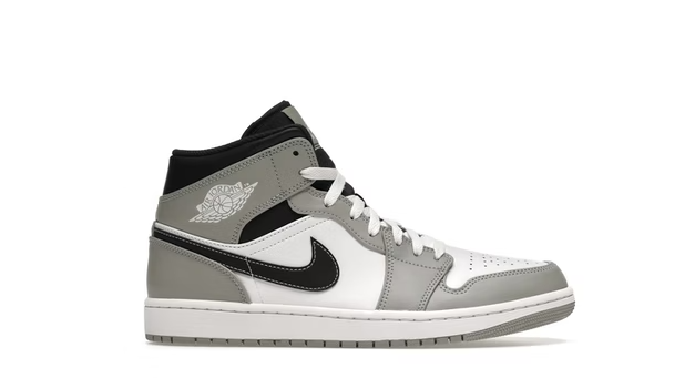 Jordan 1 Mid Light Smoke Grey Anthracite