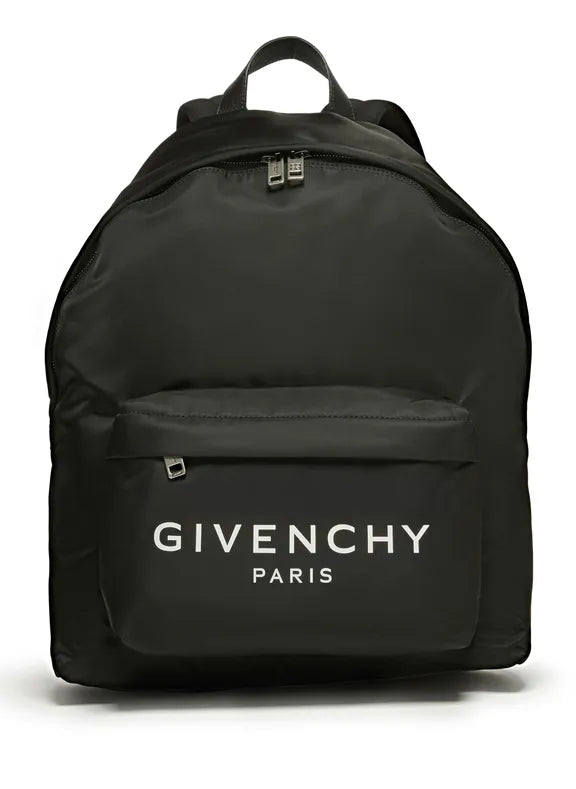 GIVENCHY BLACK NYLON BACKPACK