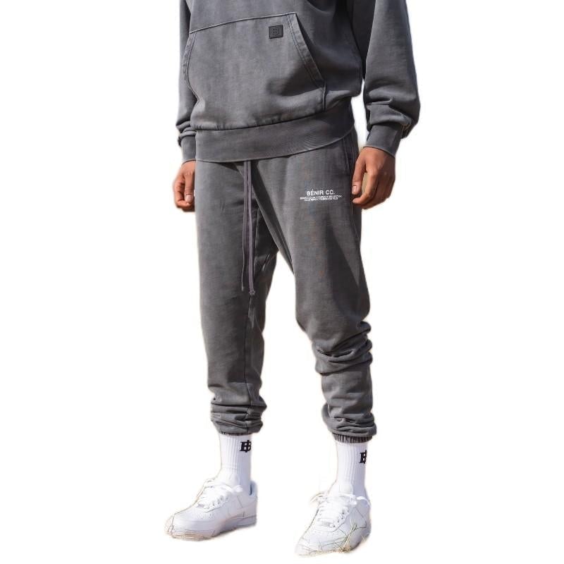 BENIR CASUALS JOGGER - CHARCOAL