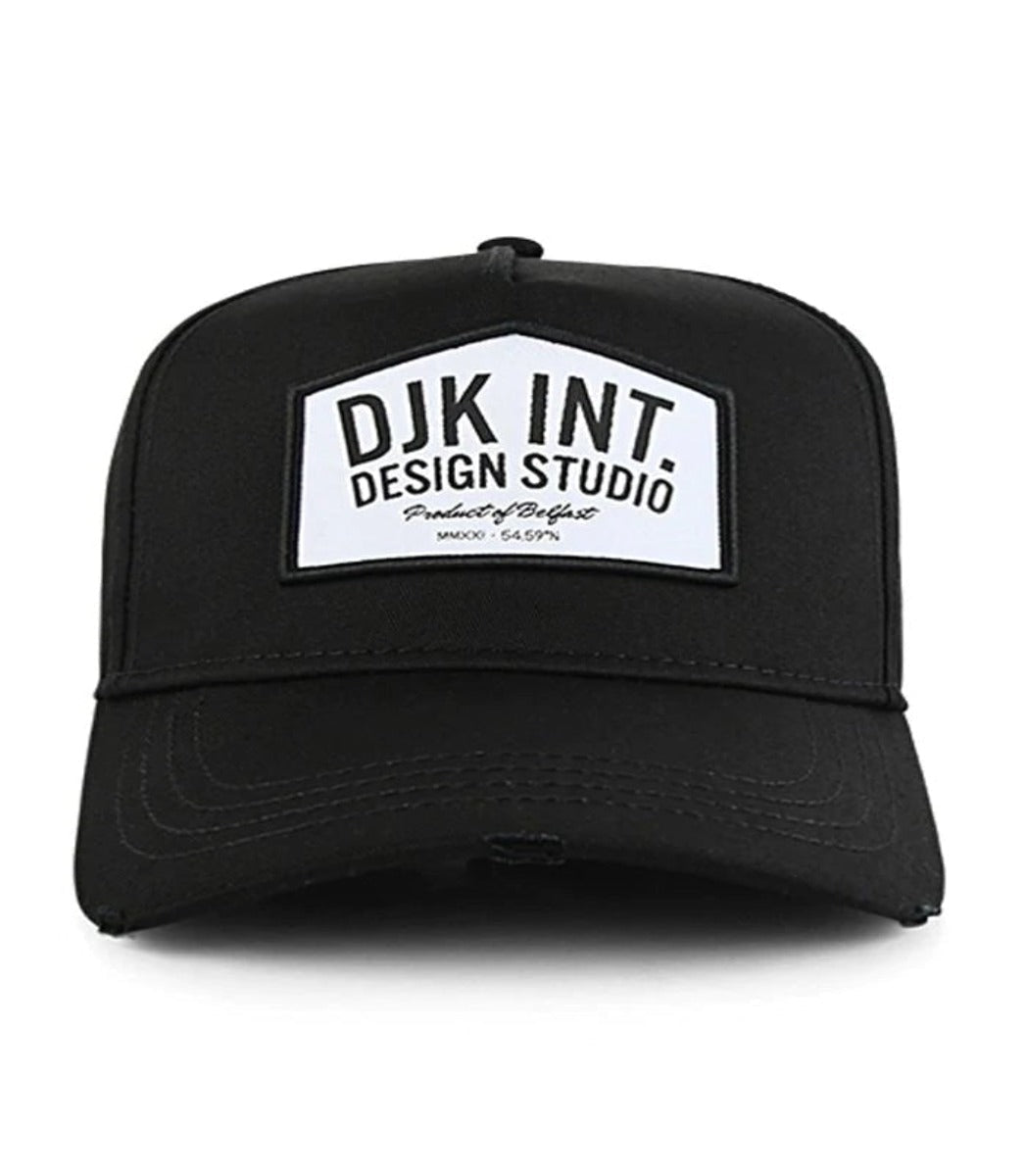 DJK INTERNATIONAL DESIGN STUDIO CAP BLACK