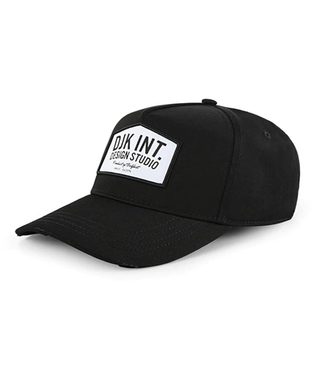 DJK INTERNATIONAL DESIGN STUDIO CAP BLACK