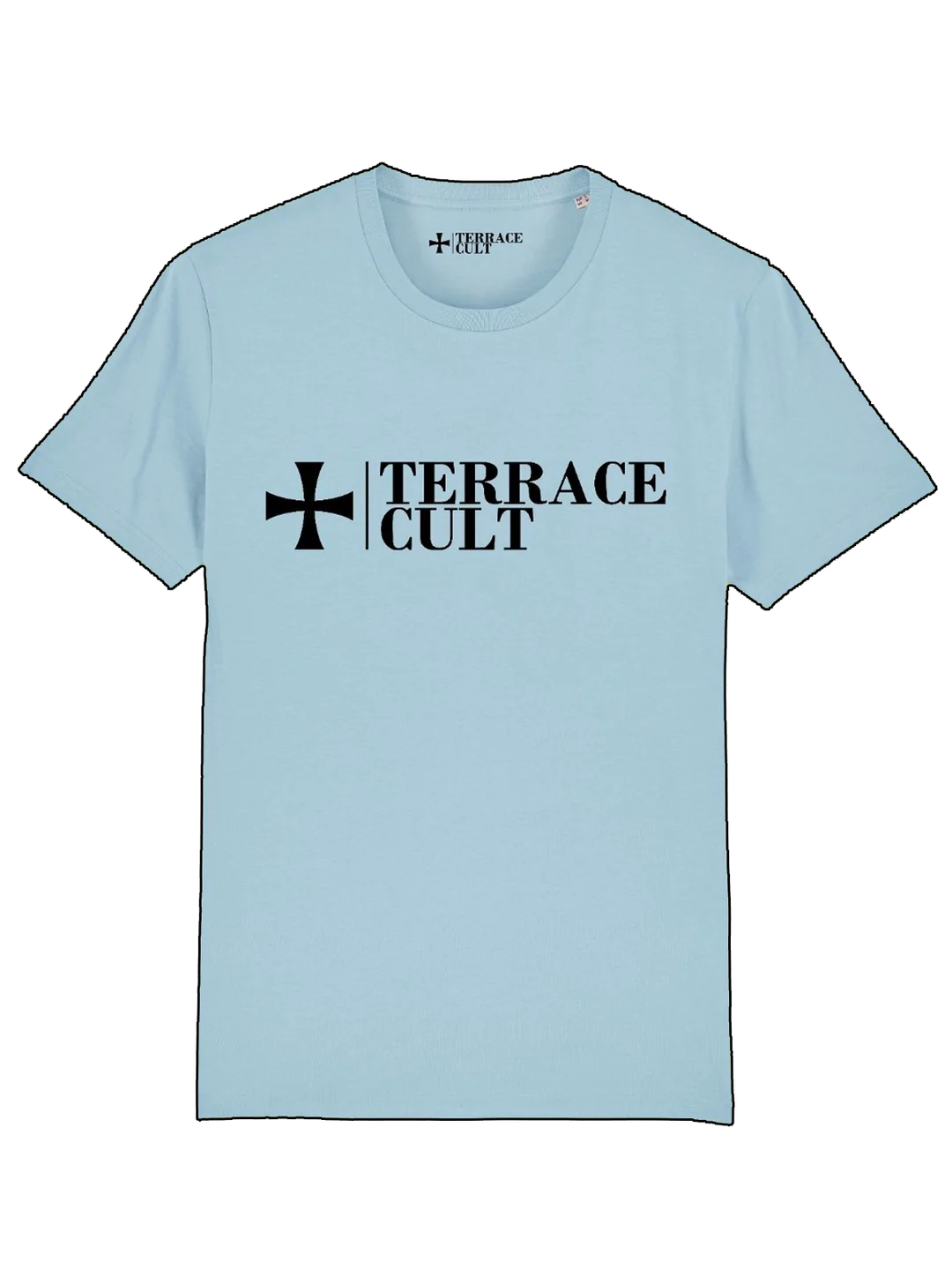 TERRACE CULE CULT X LOGO TEE :: SKY BLUE