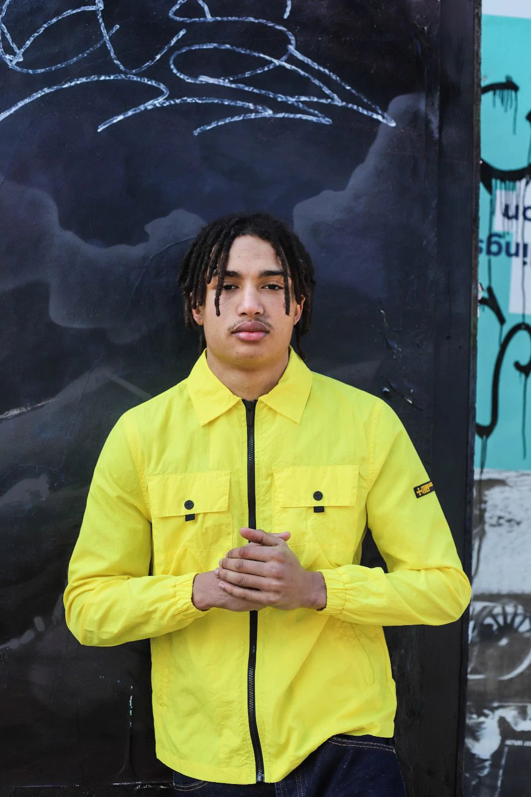 TERRACE CULT SALVATORE OVERSHIRT - LEMON