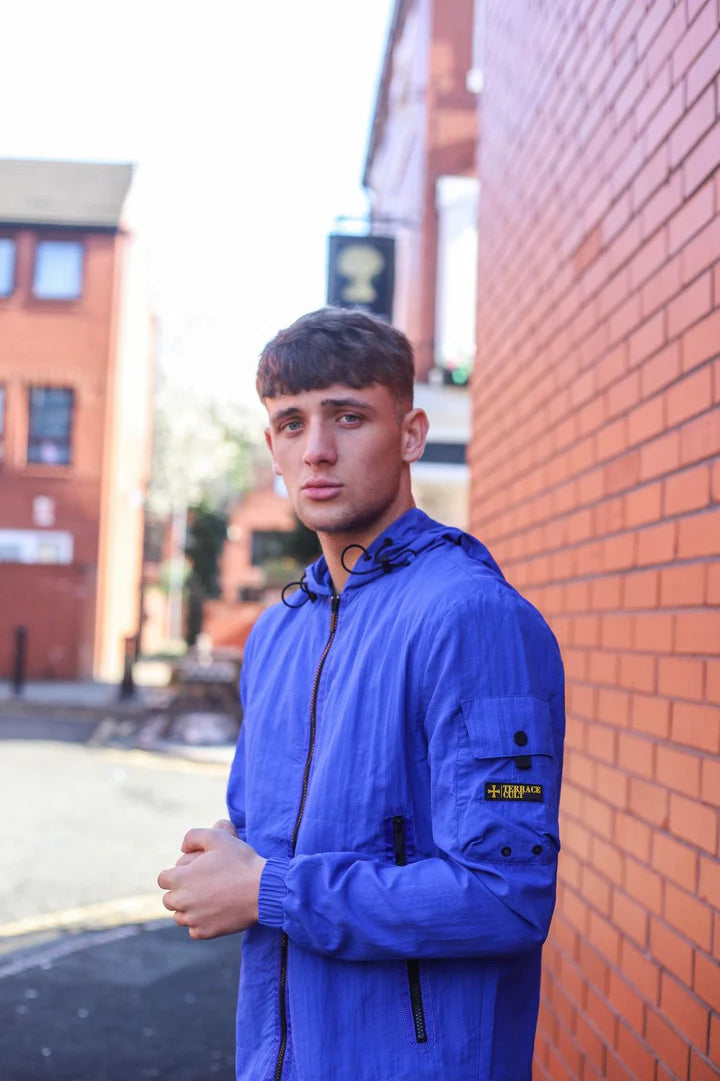 TERRACE CULT CONTE WINDBREAKER - COLBALT BLUE