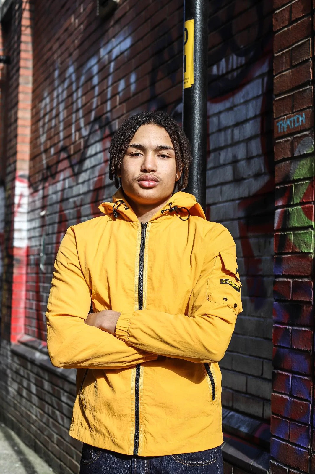 TERRACE CULT CONTE WINDBREAKER - ORANGE