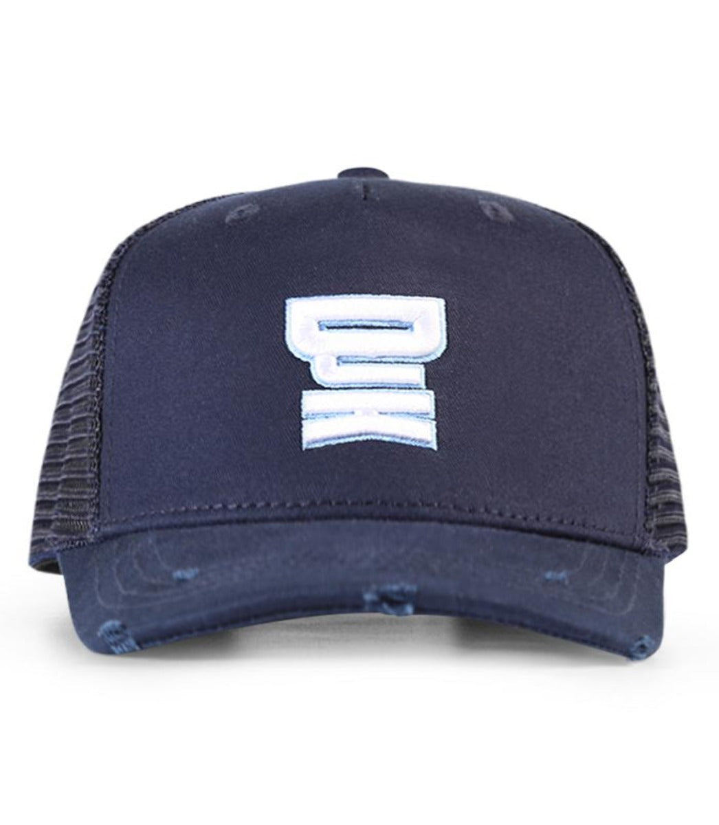 DJK NINJA OUTLINE LOGO CAP NAVY / BABY BLUE