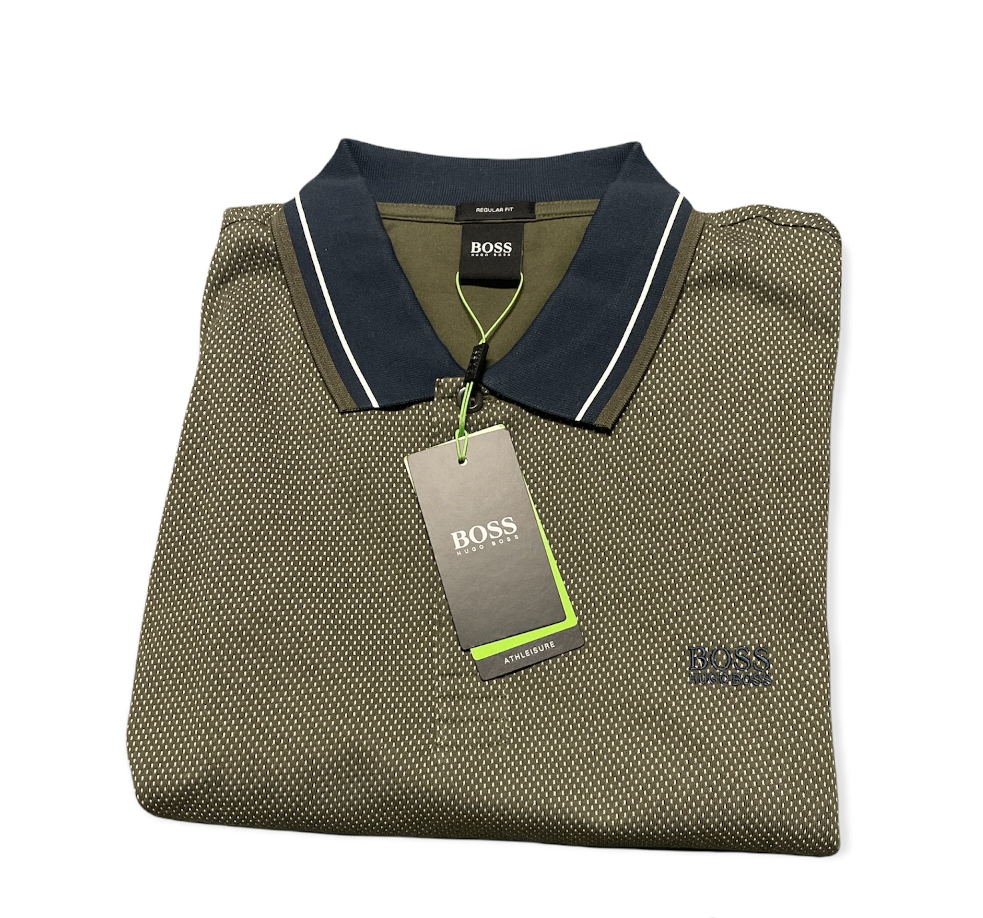 HUGO BOSS POLO SHIRT GREEN