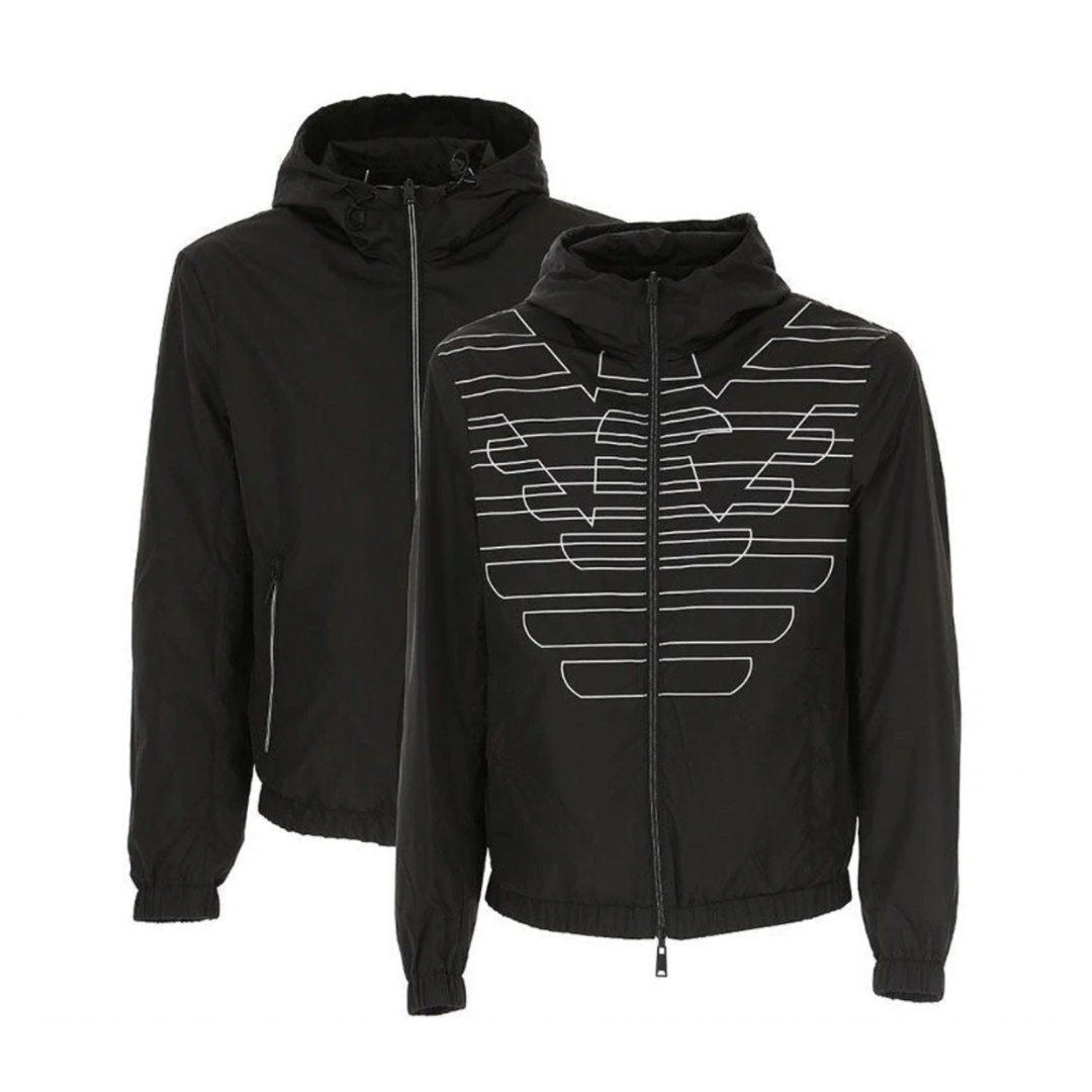 EMPORIO ARMANI - 2 SIDES JACKET - BLACK