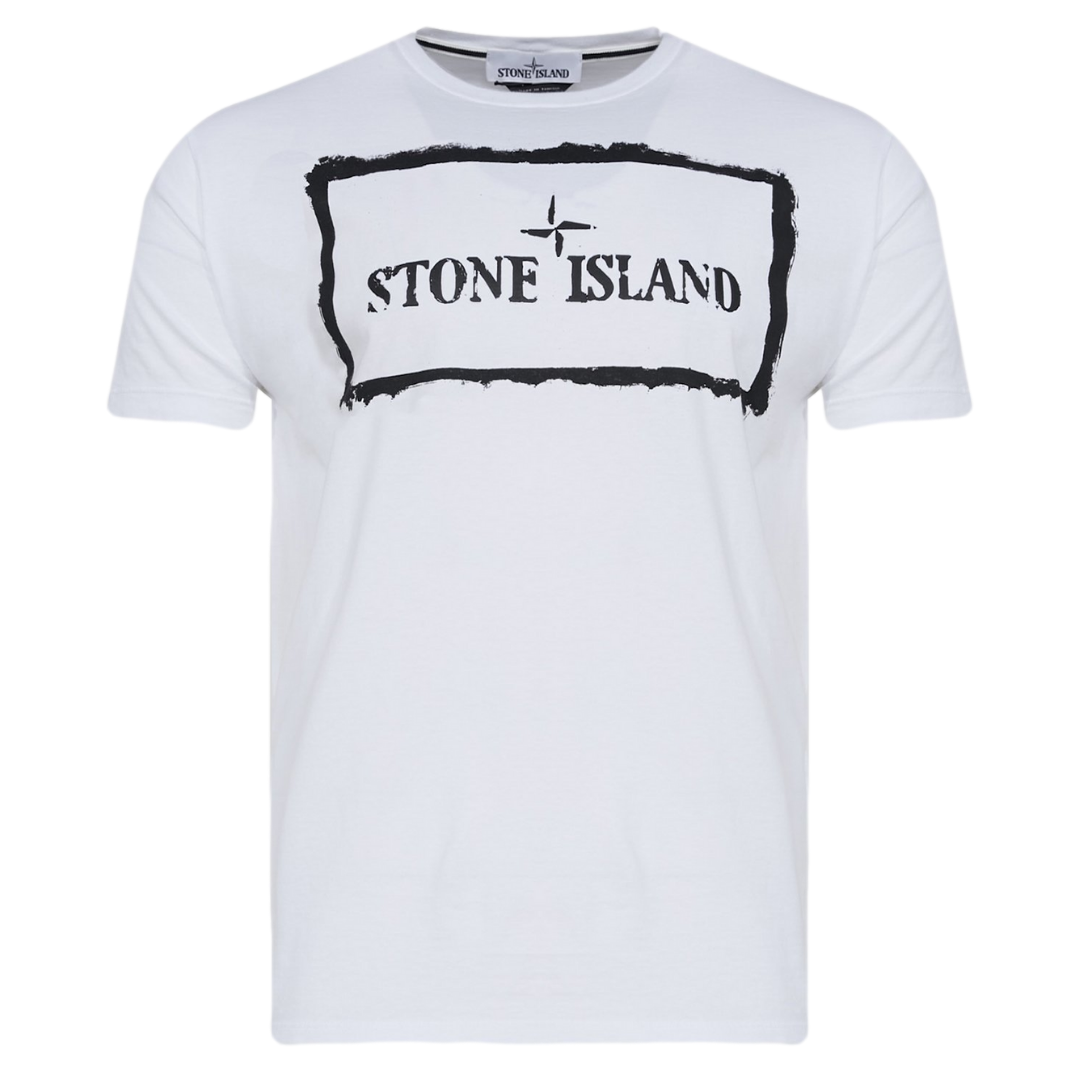 STONE ISLAND STENCIL ONE PRNT TEE