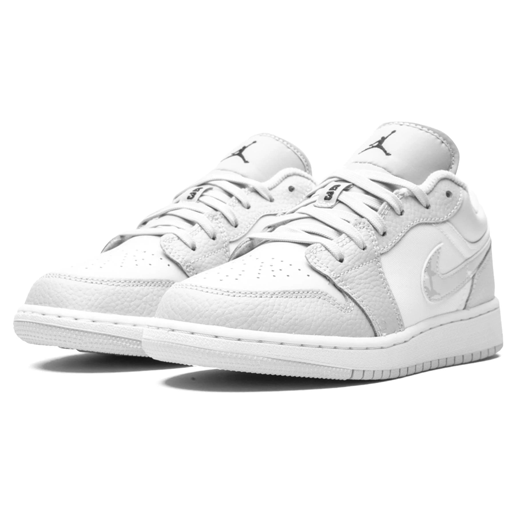 AIR JORDAN 1 LOW SE GS 'WHITE CAMO'