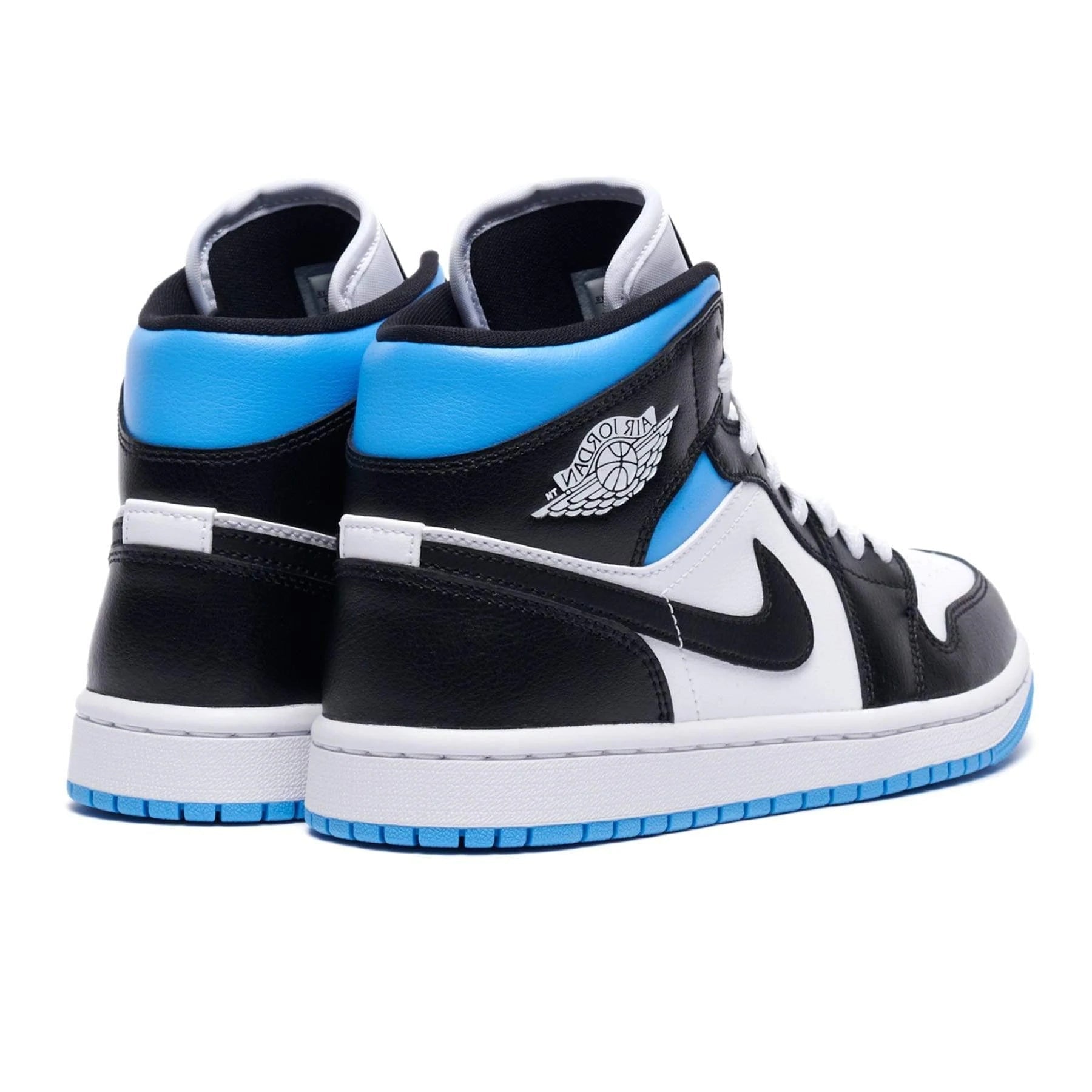 AIR JORDAN 1 WMNS MID 'ROYAL BLACK BLUE'