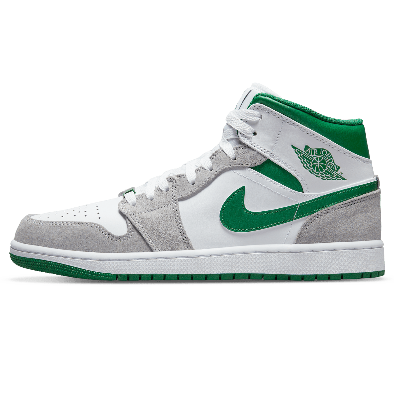 AIR JORDAN 1 MID SE 'GREY PINE GREEN'