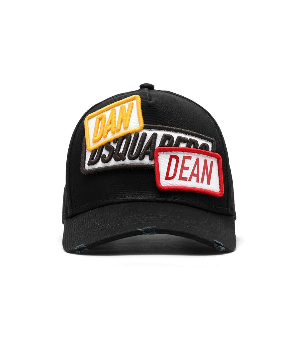 DSQUARED2 DAN AND DEAN CAP IN NAVY