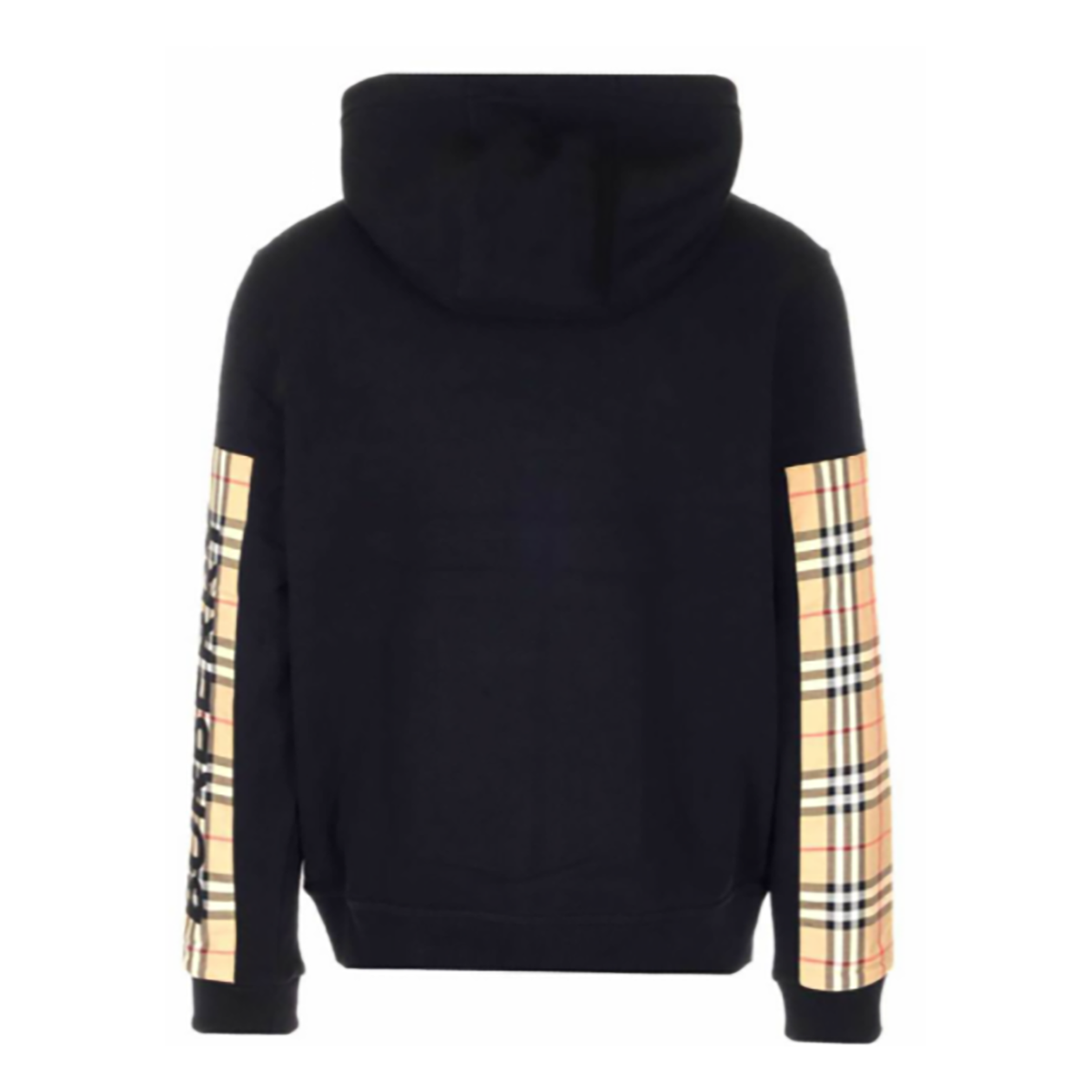 BURBERRY VINTAGE CHECK COTTON HOODIE