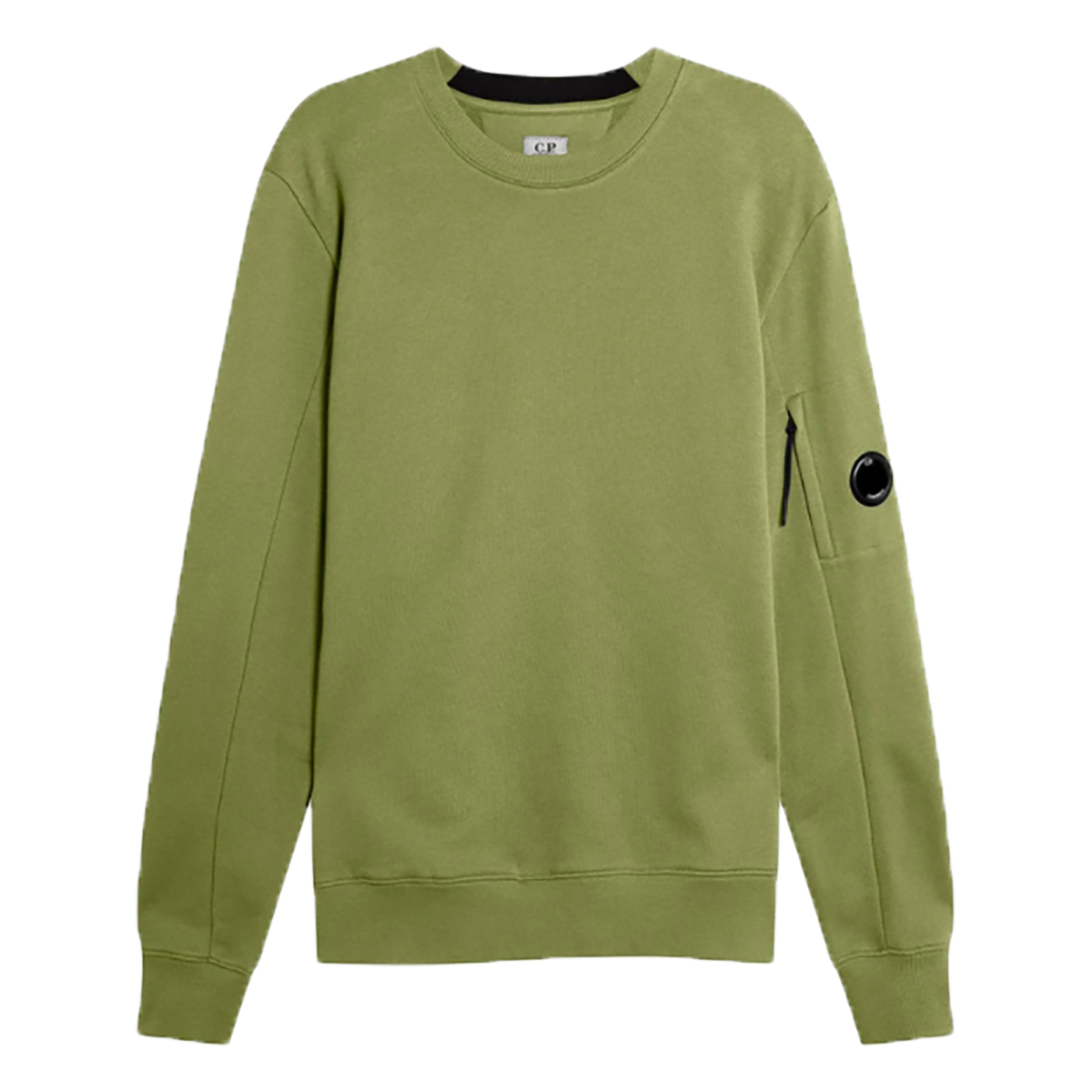 CP COMPANY OLIVE GREEN SWEATER