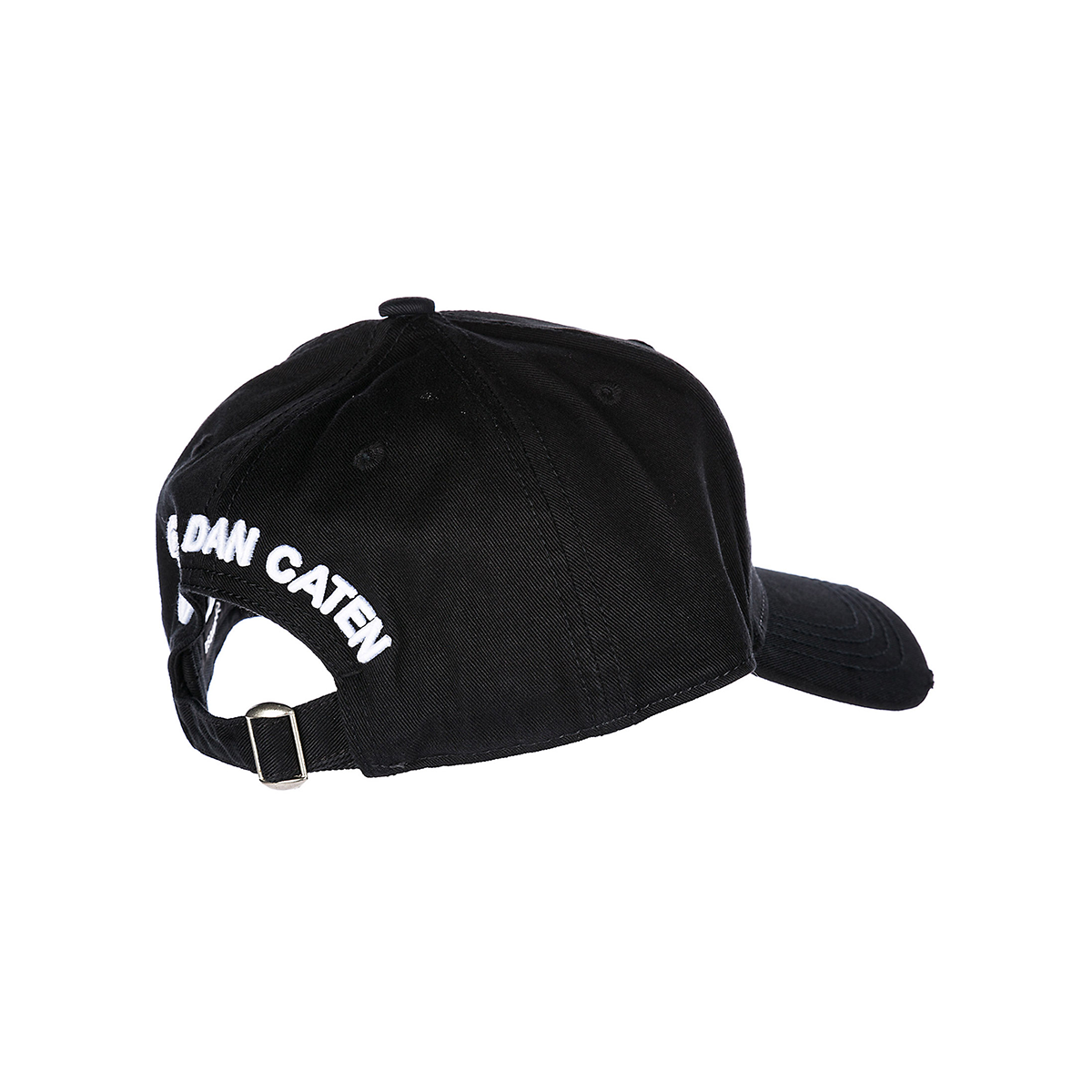 DSQUARED2 DSQUARED CAP IN BLACK/WHITE