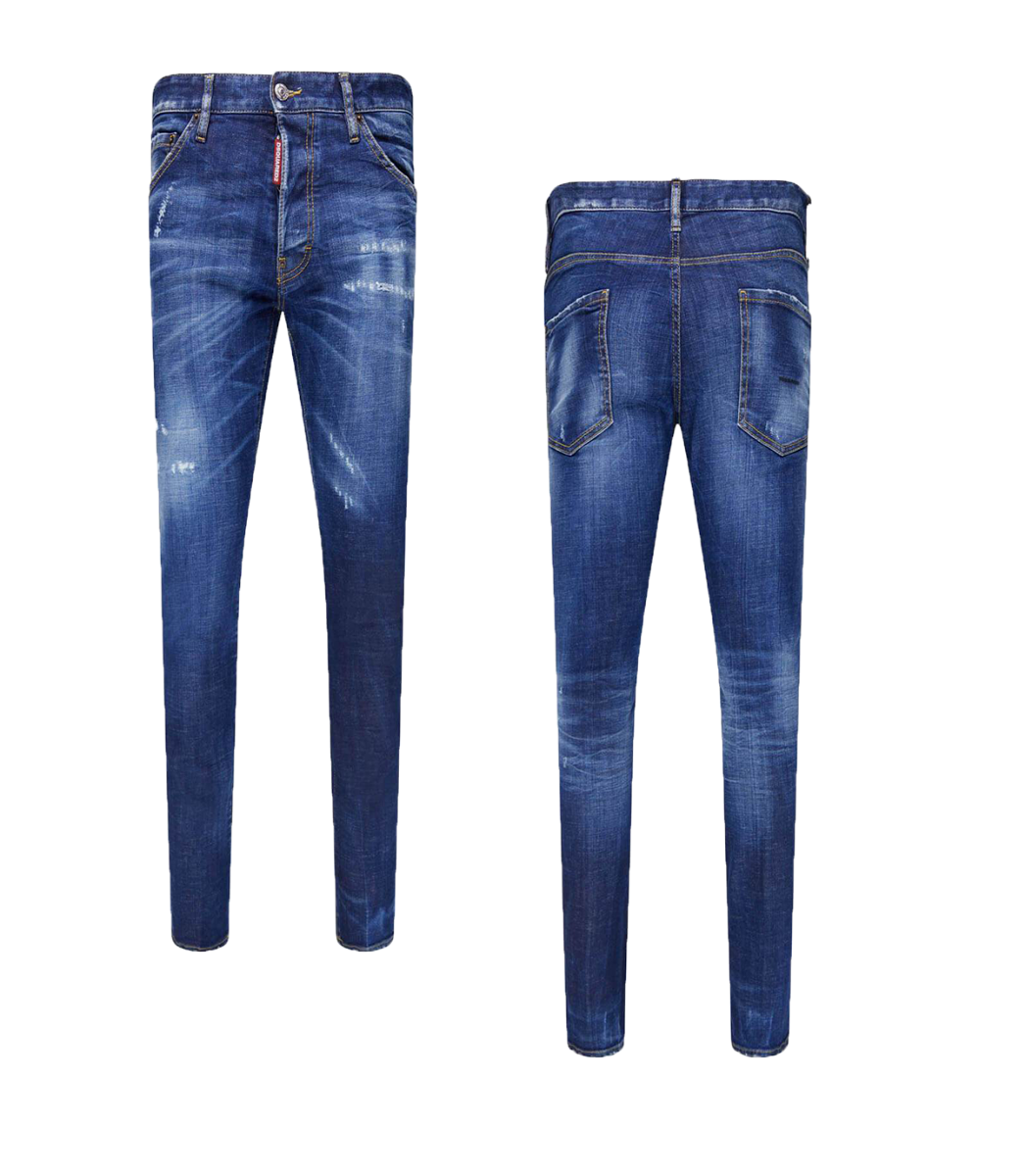 DSQUARED2 BLUE COOL GUY JEANS