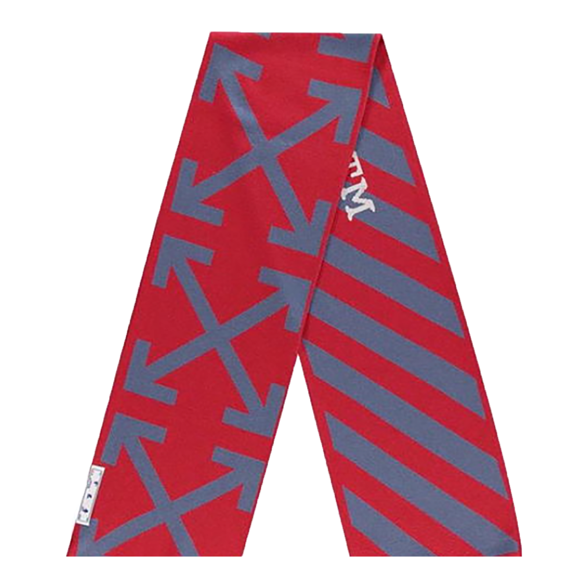 OFF WHITE ARROWS SCARF IN RED