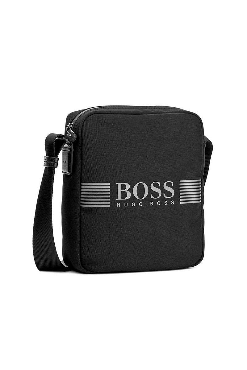 Hugo Boss - ZIP BAG - BLACK