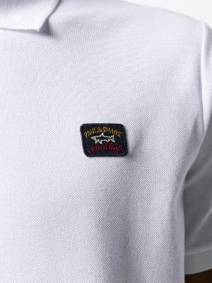 PAUL & SHARK POLO SHIRT SMALL LOGO-WHITE