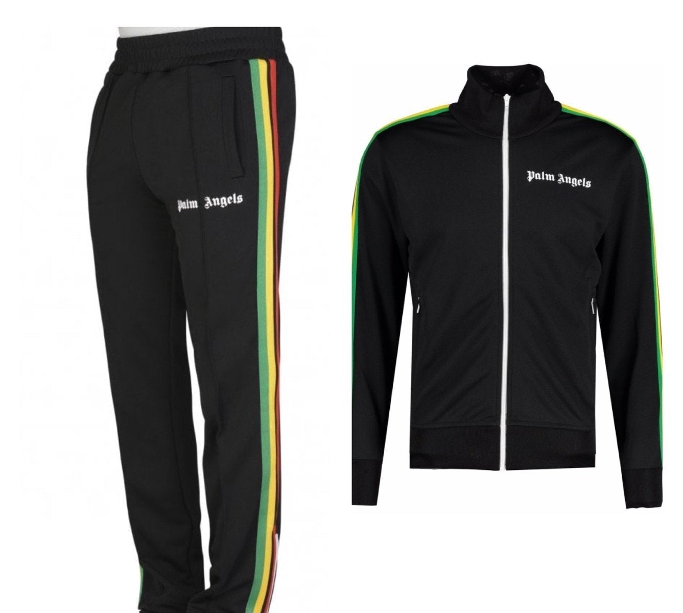 PALM ANGELS SIDE STRIPE TRACKSUIT SET