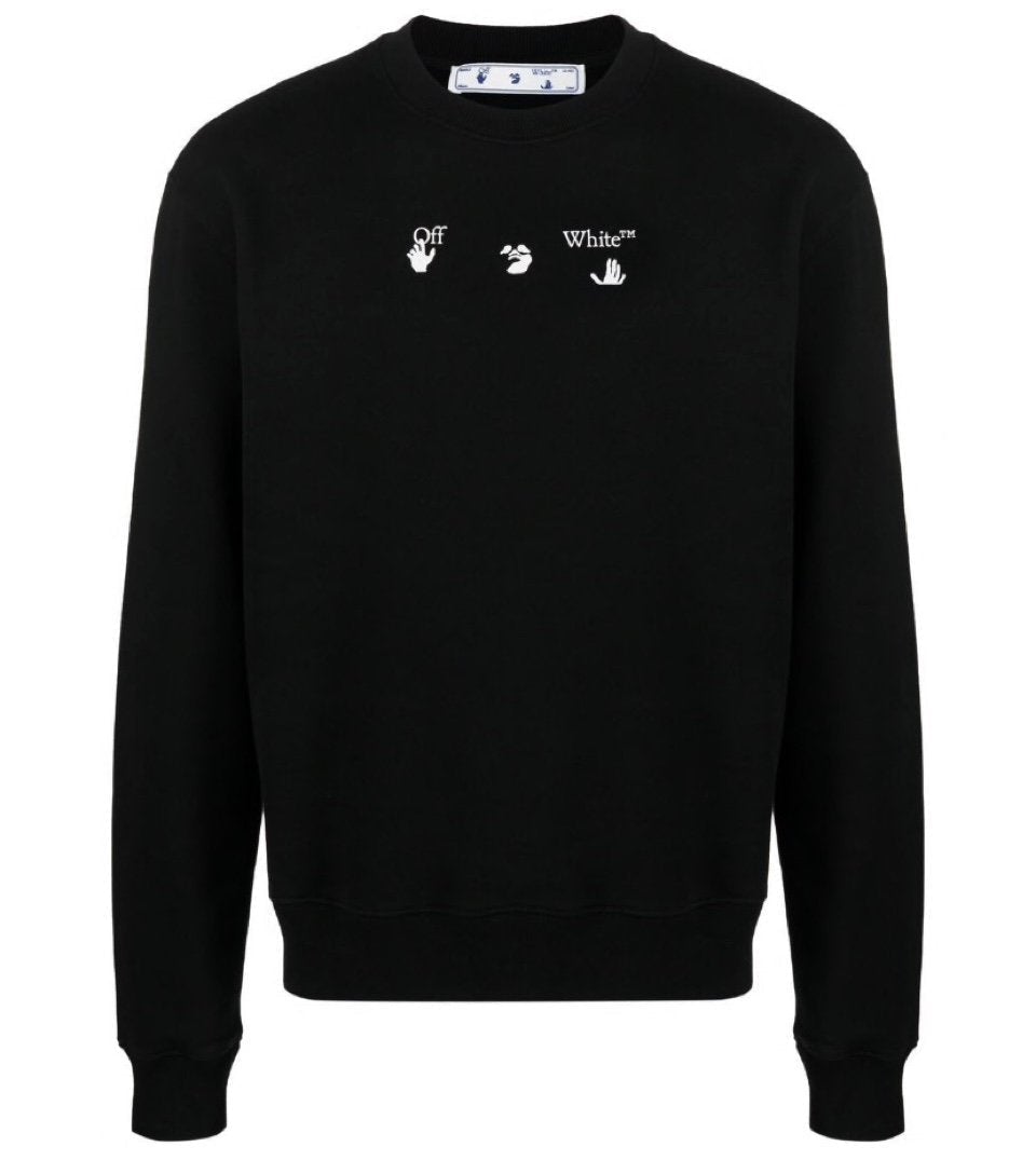 OFF WHITE MELTING ARROW SWEATER