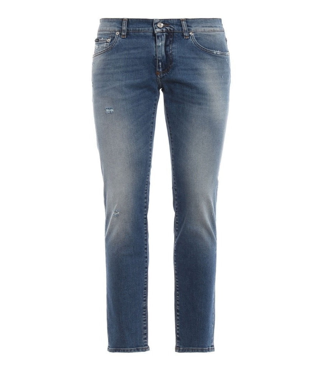 DOLCE & GABBANA - WASHED JEANS