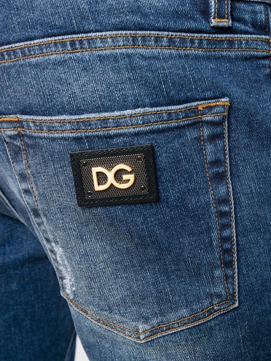 DOLCE & GABBANA - DARK DENIM SKINNY FIT W-STRETCH