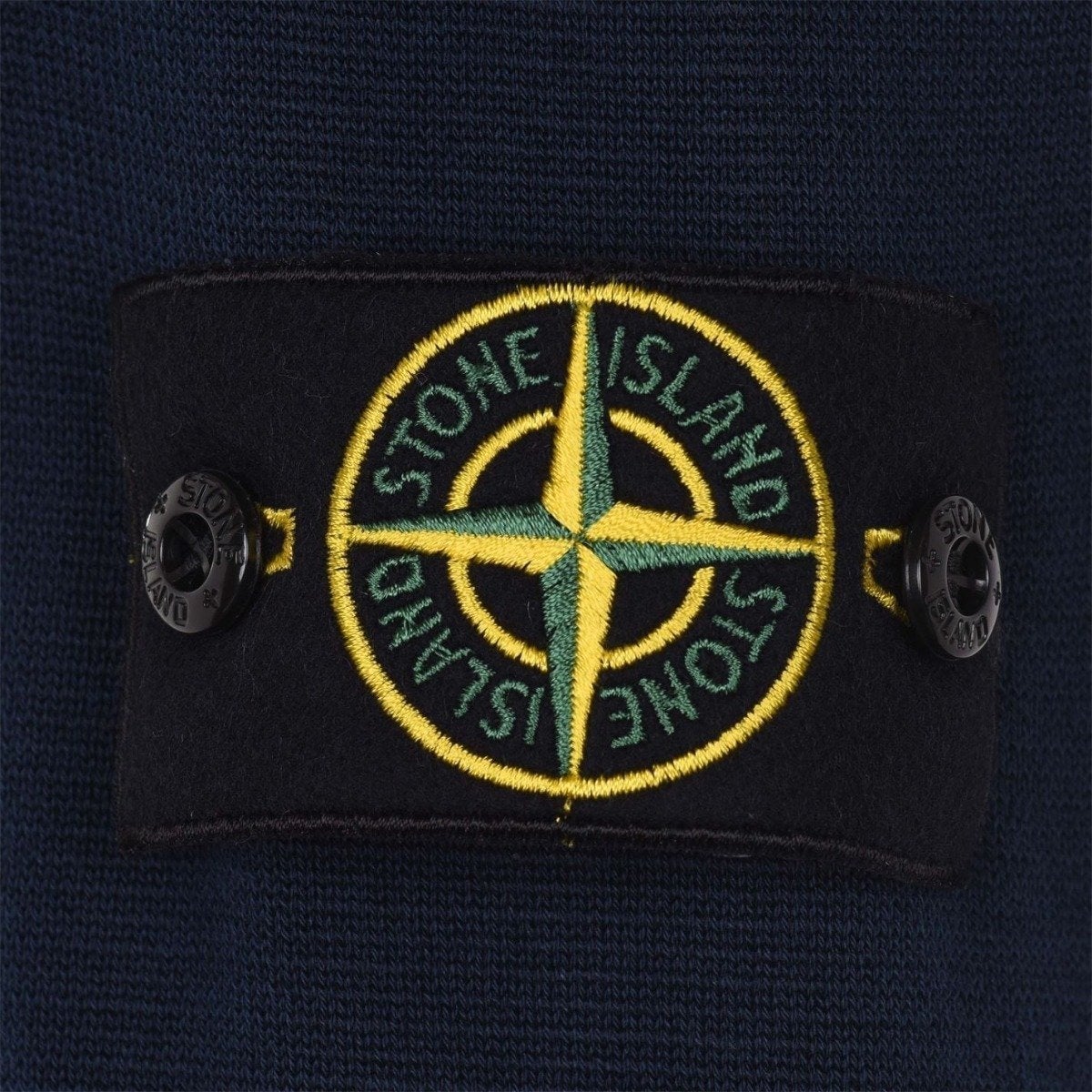 STONE ISLAND - MICRO STICH CREW NECK JUMPER