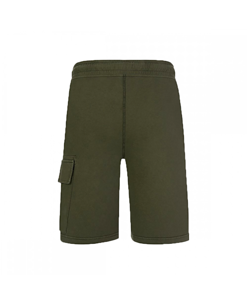 CP COMPANY LENS SHORTS - KHAKI GREEN