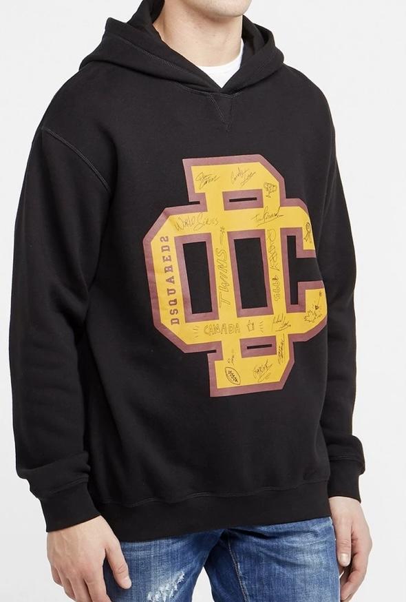 DSQUARED2 VARSITY GRAFFITI HOODIE