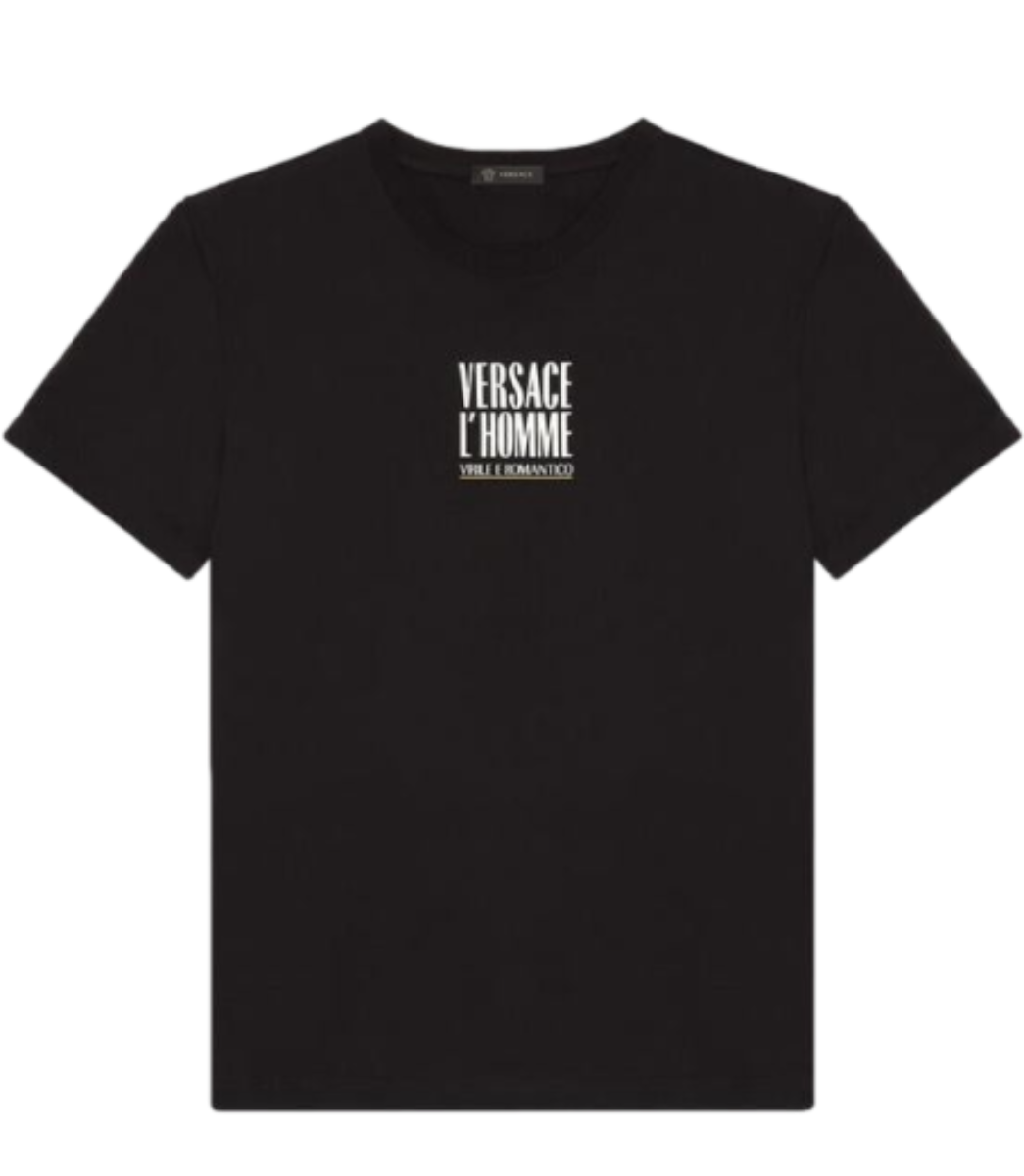 VERSACE L'HOMME T-SHIRT BLACK