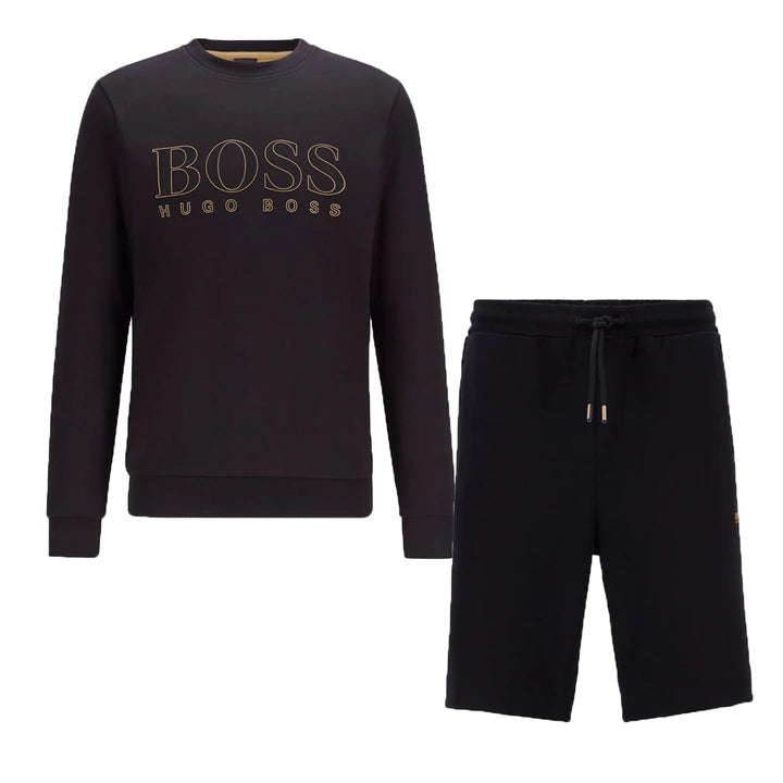 Hugo boss black on sale and gold shorts