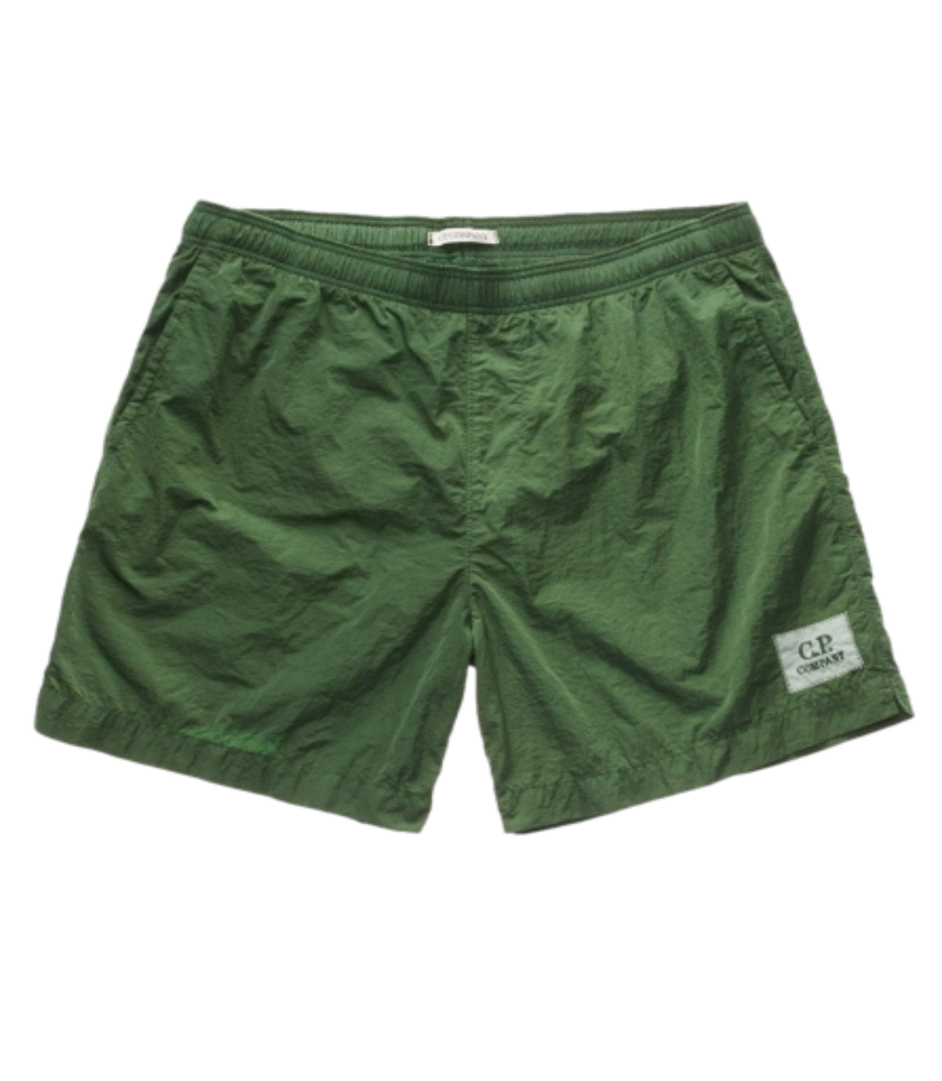 CP COMPANY SWIM SHORTS GREEN