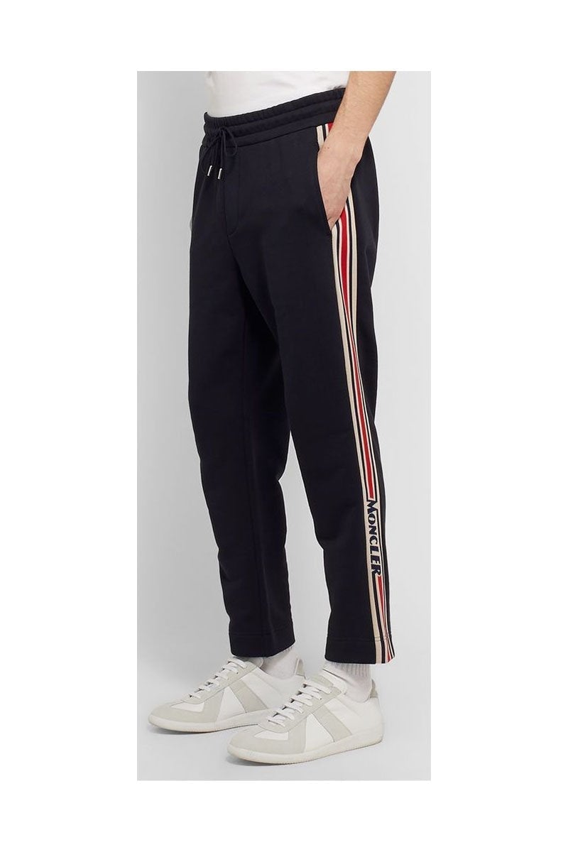 MONCLER JERSEY TRACK PANTS