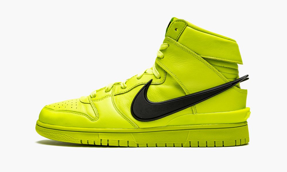 NIKE DUNK HIGH "AMBUSH - FLASH LIME"