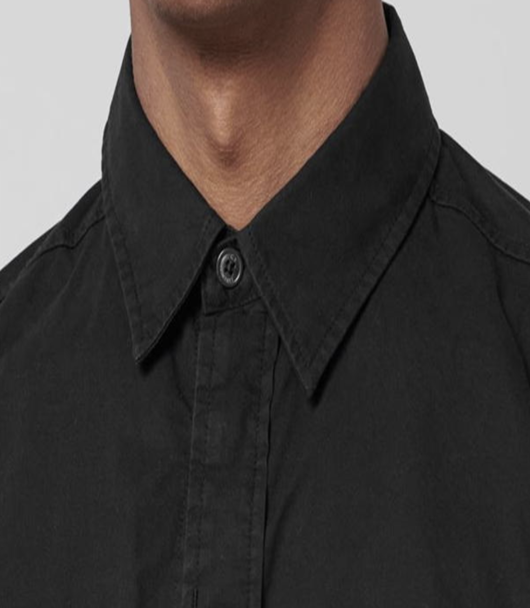 CP COMPANY BLACK OVER SHIRT