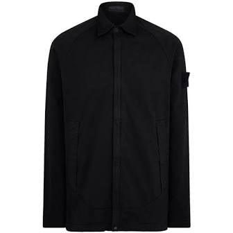 STONE ISLAND GHOST PIECE SATIN OVERSHIRT