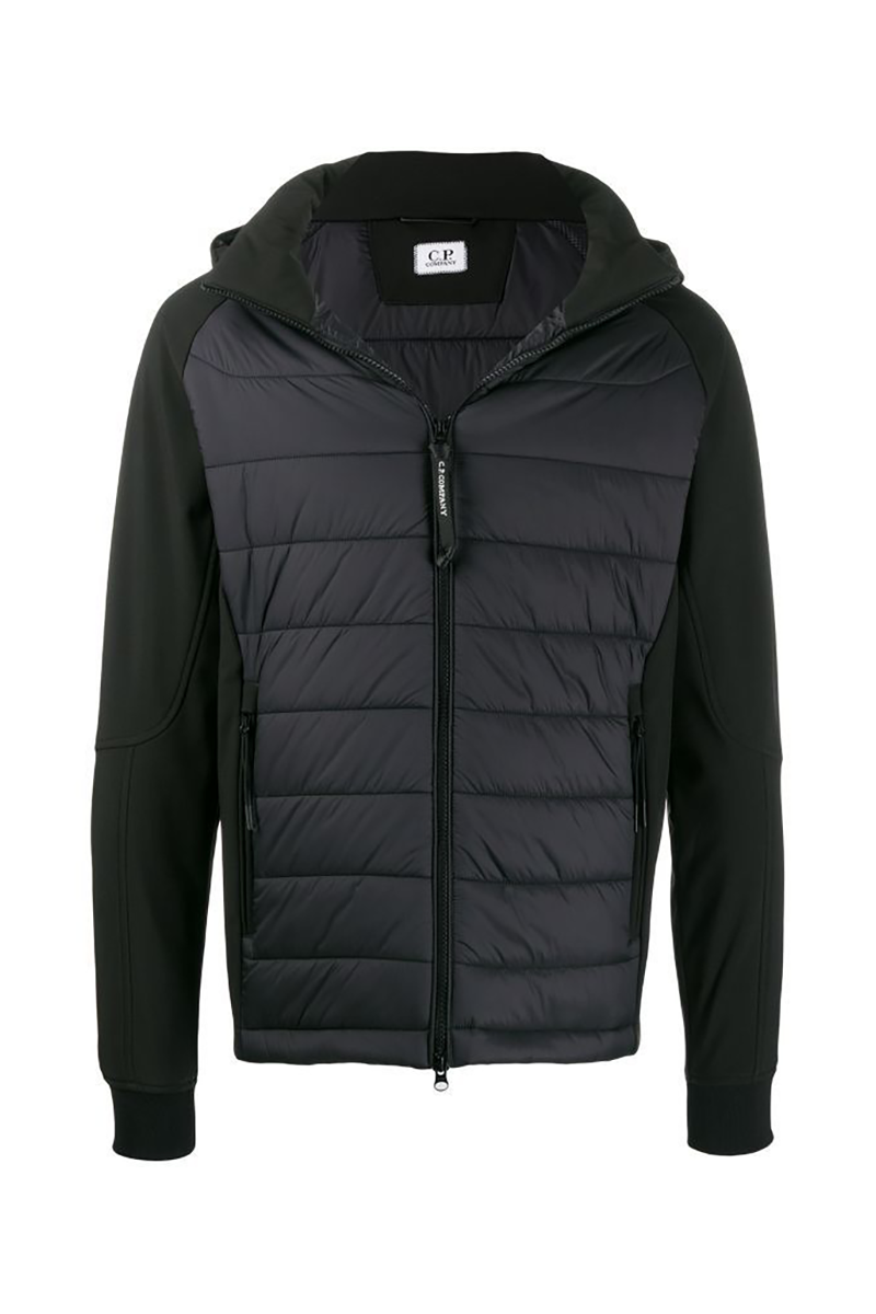 CP COMPANY MEDIUM SHELL JACKET-BLACK