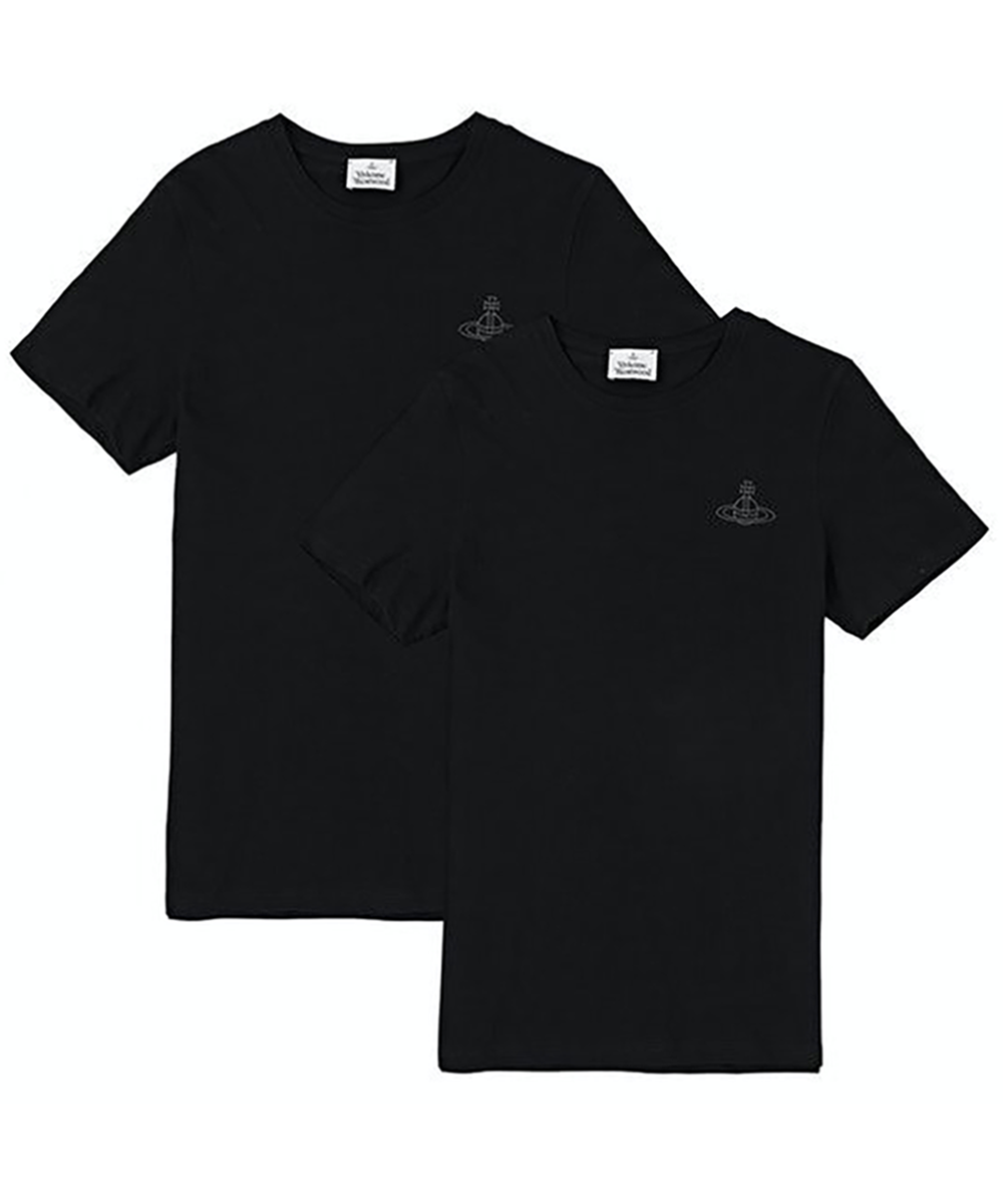 VIVIENNE WESTWOOD - 2 PACK T-SHIRTS - BLACK