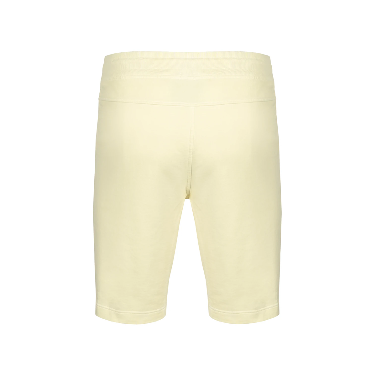 CP COMPANY COTTON RESIST DYED SHORTS IN PASTEL YELLOW